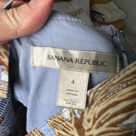 Banana Republic Cotton Silk Maxi Dress - Picture 5 of 7